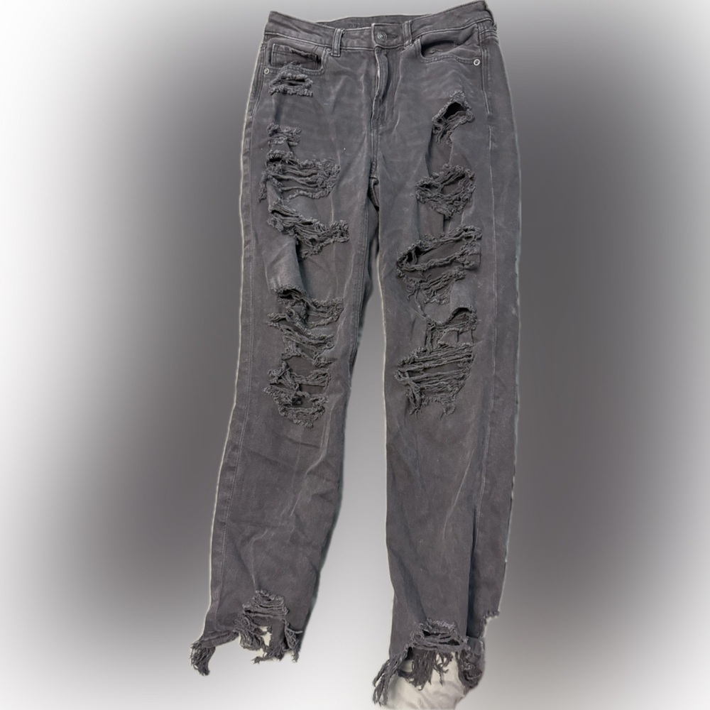 American Eagle Distressed Black Women's Jeans